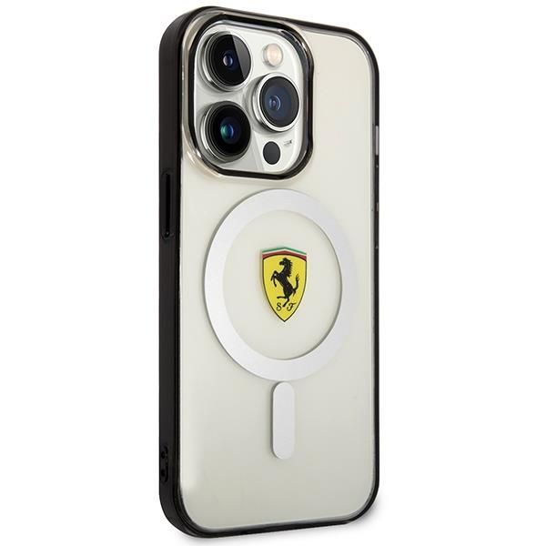 Tagakaaned Ferrari Ferrari FEHMP14XURKT iPhone 14 Pro Max 6.7" clear/transparent hardcase Outline Magsafe