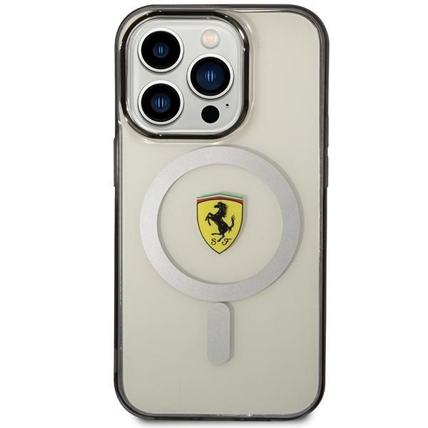 Tagakaaned Ferrari Ferrari FEHMP14XURKT iPhone 14 Pro Max 6.7" clear/transparent hardcase Outline Magsafe