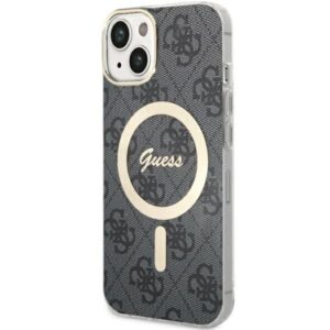 Aizmugurējais vāciņš Guess  Guess 4G MagSafe case for iPhone 14 - black