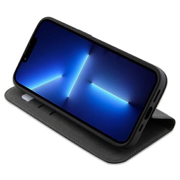 Back panel cover Karl Lagerfeld Karl Lagerfeld KLBKP14LSANKCPK iPhone 14 Pro 6.1" bookcase black/black Saffiano Karl & Choupette