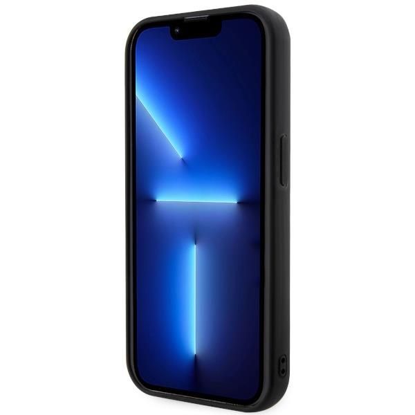 Aizmugurējais vāciņš Karl Lagerfeld Karl Lagerfeld KLHCP14X3DRKHNK iPhone 14 Pro Max 6.7" black/black hardcase Rubber Choupette 3D