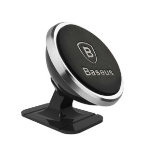 Auto holder Baseus  Magnetic car holder for the Baseus 360º cockpit (Overseas Edition) - silver 