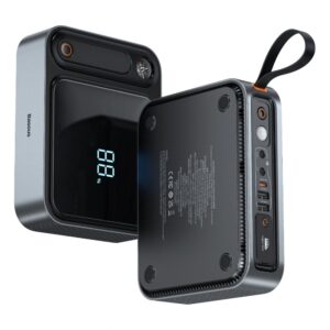 Adapteris Baseus  Jump starter Baseus Super Energy Ultra 3000A with power bank 26800 mAh - black