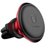 Авто держатель Baseus  Magnetic car holder for the Baseus ventilation grille (Overseas Edition) - red 