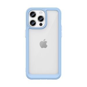 Nugarėlės dėklai Hurtel  Reinforced case with flexible frame for iPhone 15 Pro Outer Space - blue 