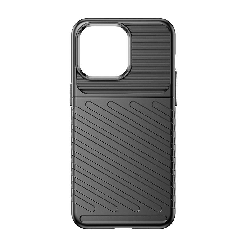 Aizmugurējais vāciņš Hurtel Armored iPhone 15 Pro Max Thunder Case - black