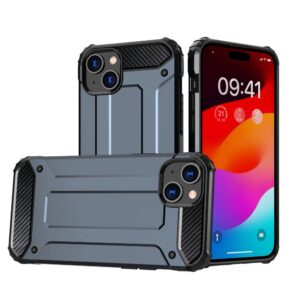Aizmugurējais vāciņš Hurtel  iPhone 15 Hybrid Armor case - blue 