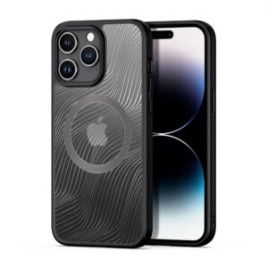 Aizmugurējais vāciņš Dux Ducis  Armored case for iPhone 15 Pro Max with MagSafe Dux Ducis Aimo Mag - black 