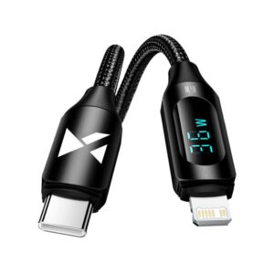 Cable Wozinsky  Wozinsky WUCLC1 Lightning - USB-C cable 36W 480Mb/s 1m - black 