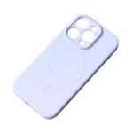 Aizmugurējais vāciņš Hurtel - MagSafe compatible silicone case for iPhone 15 Silicone Case - blue 