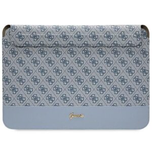 Aizmugurējais vāciņš Guess  Guess 4G Stripe Metal Logo case for a 14" laptop - blue