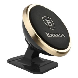 Auto holder Baseus  Baseus 360º magnetic cockpit car holder (Overseas Edition) - gold 