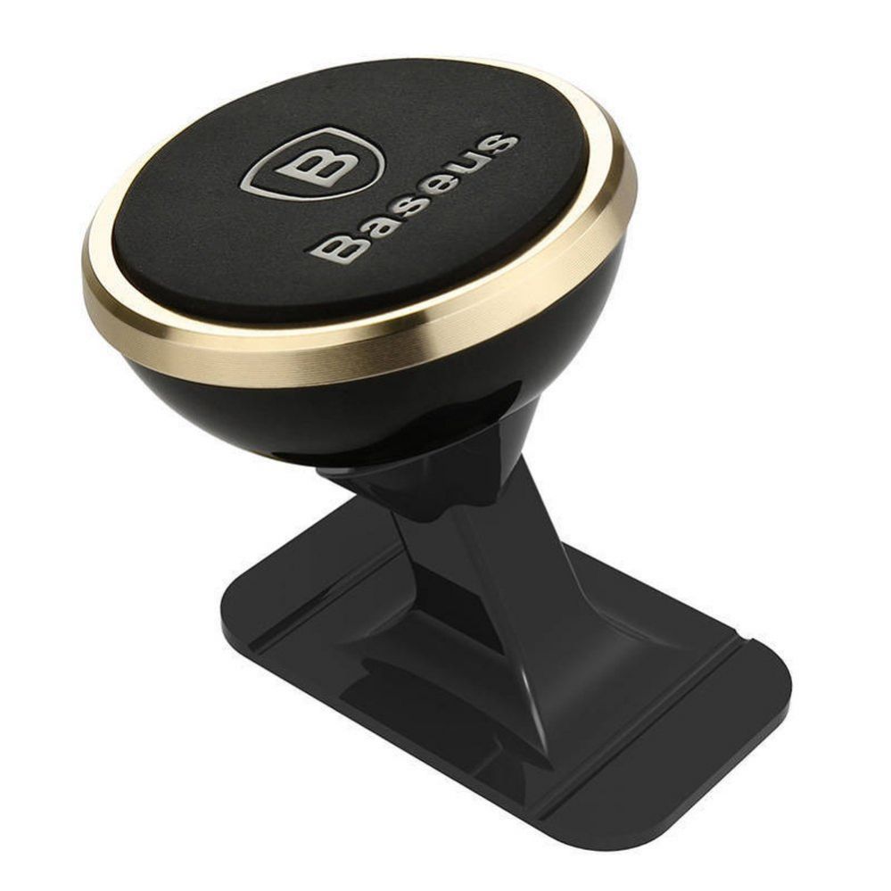 Auto holder Baseus Baseus 360º magnetic cockpit car holder (Overseas Edition) - gold