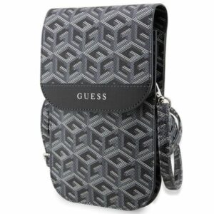 Nugarėlės dėklai Guess  Guess Handbag GUWBHGCFSEK black/black GCube Stripe 