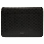 Tagakaaned Karl Lagerfeld  Karl Lagerfeld Saffiano Plaque case for a 14" laptop - black 