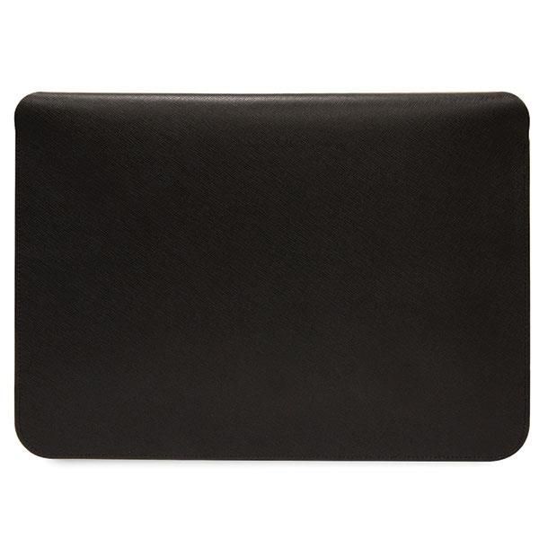 Tagakaaned Karl Lagerfeld Karl Lagerfeld Saffiano Karl&Choupette case for a 16" laptop - black
