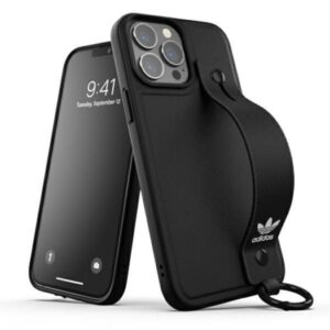 Aizmugurējais vāciņš Adidas  Adidas OR Hand Strap Case iPhone 13 Pro Max 6.7" black/black 47139 