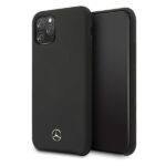 Back panel cover Mercedes-Benz  Mercedes MEHCN58SILBK iPhone 11 Pro hardcase black/black Silicone Line 