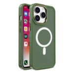 Back panel cover Hurtel - Magnetic Color Matte Case for iPhone 15 Pro Max - green 