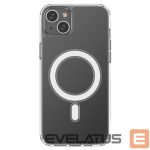 Tagakaaned Hurtel  MagSafe iPhone 15 Plus Clear Magnetic Case - transparent 