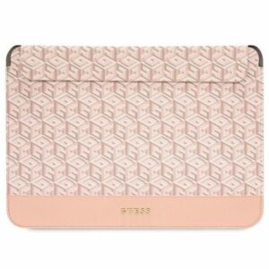 Aizmugurējais vāciņš Guess  Guess GCube Stripes case for a 14" laptop - pink