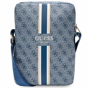 Aizmugurējais vāciņš Guess  Guess Bag GUTB10P4RPSB 10" blue/blue 4G Stripes Tablet Bag