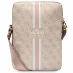 Aizmugurējais vāciņš Guess  Guess Bag GUTB10P4RPSP 10" pink/pink 4G Stripes Tablet Bag