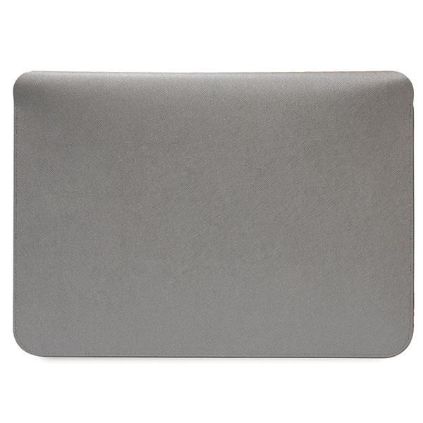 Tagakaaned Karl Lagerfeld Karl Lagerfeld Saffiano Karl&Choupette case for a 16" laptop - silver