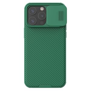 Aizmugurējais vāciņš Nillkin  Nillkin CamShield Pro Magnetic Case for iPhone 15 Pro with Camera Protector - Green
