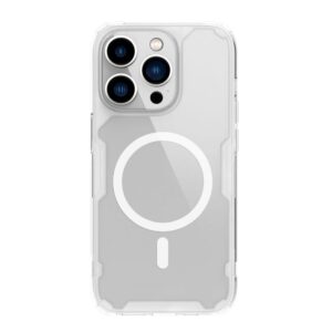 Aizmugurējais vāciņš Nillkin  Nillkin Nature Pro armored case with MagSafe for iPhone 15 Pro Max - white