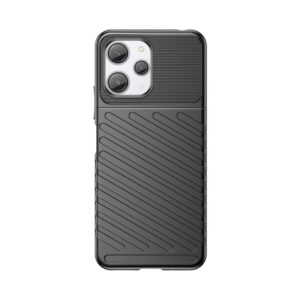 Nugarėlės dėklai Hurtel  Xiaomi Redmi 12 Thunder Case - black 