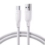 Kabelis Joyroom  Joyroom Multi-Color Series S-A34 USB-A / USB-C 100W Cable 1m - White 