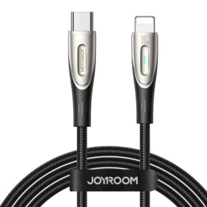 Kabelis Joyroom  Joyroom Star-Light Series SA27-CL3 USB-C / Lightning 30W 1.2m cable - black 