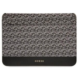 Aizmugurējais vāciņš Guess  Guess GCube Stripes case for a 14" laptop - black 