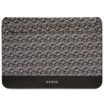 Back panel cover Guess  Guess GCube Stripes case for a 16" laptop - black 