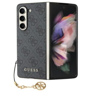 Nugarėlės dėklai Guess  Guess GUHCZFD5GF4GGR F946 Z Fold5 gray/gray hardcase 4G Charms Collection