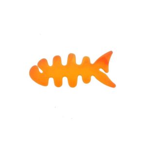 Other Hurtel  Fish-shaped headphone cable wrap - orange 