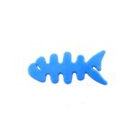 Other Hurtel  Fish-shaped headphone cable wrap - blue 