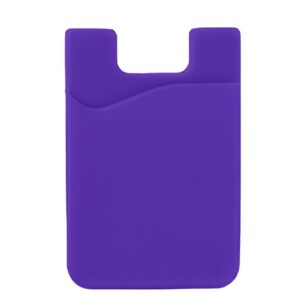 Nugarėlės dėklai Hurtel  Self-adhesive card case for the back of the phone - purple 
