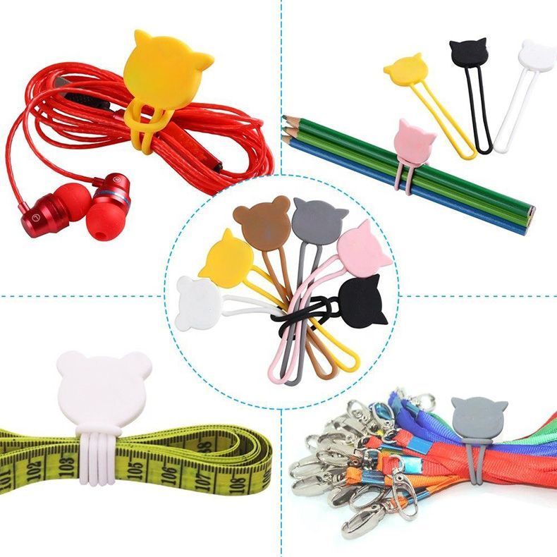 Other Hurtel Silicone cable reel - white