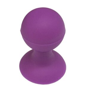 Automatinis laikiklis Hurtel  Phone holder with a round head - purple 