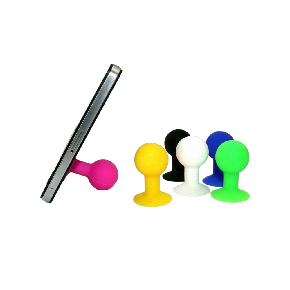 Auto holder Hurtel Phone holder with a round head - blue