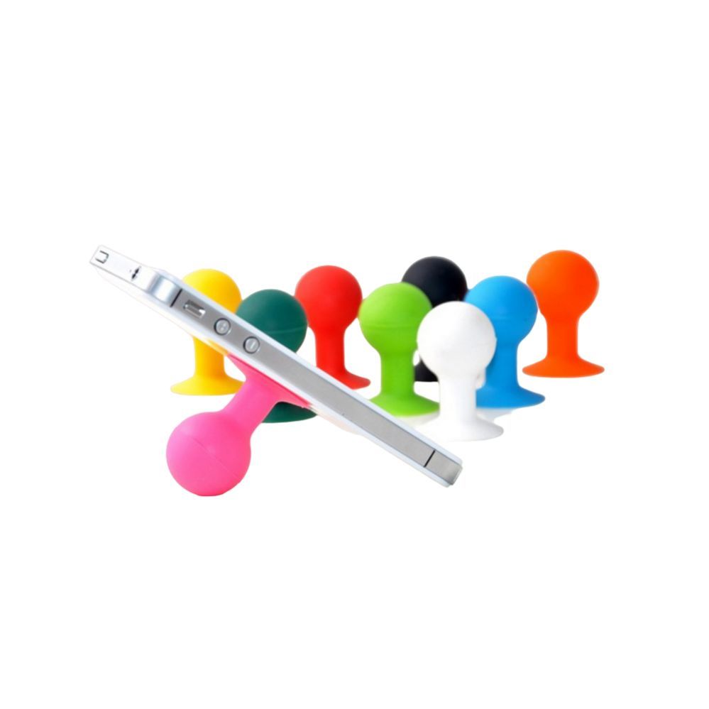 Auto holder Hurtel Phone holder with a round head - blue