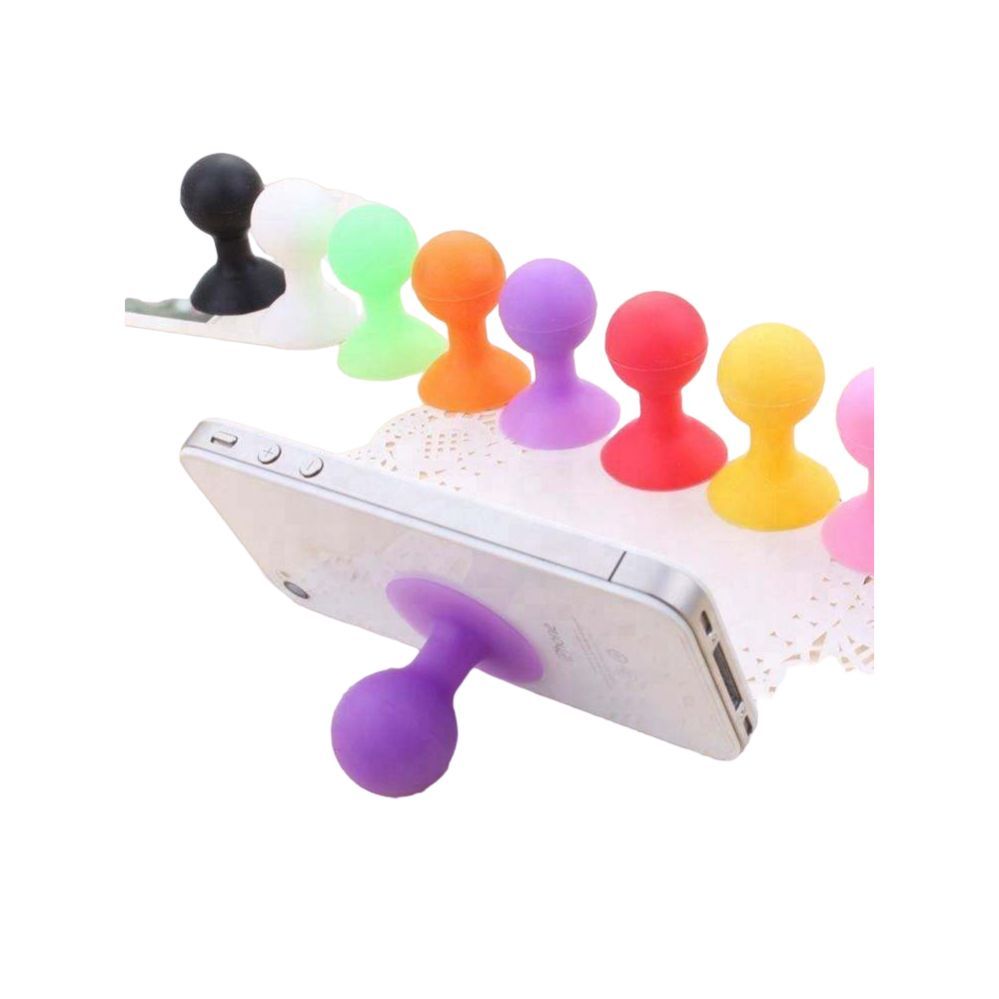 Auto holder Hurtel Phone holder with a round head - blue