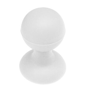 Automatinis laikiklis Hurtel  Phone holder with a round head - white 