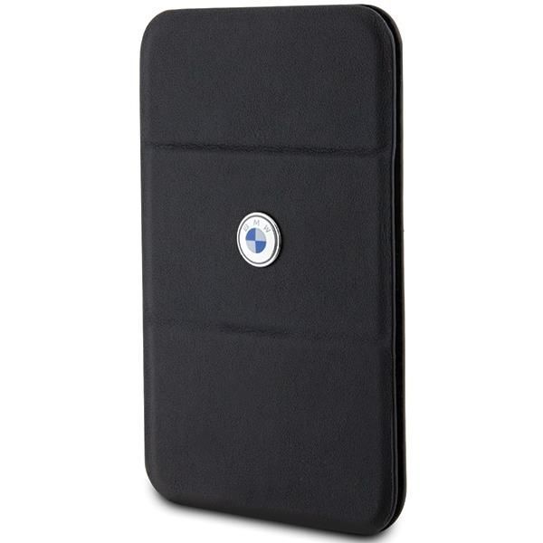 Back panel cover BMW BMW Wallet Card Slot Stand Case BMWCSMRSK Case - black MagSafe Signature Collection