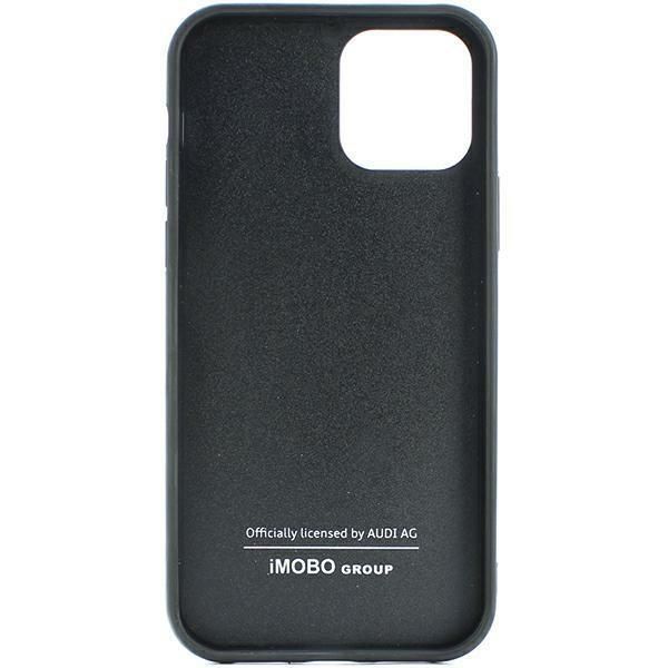 Back panel cover Audi Audi Carbon Fiber iPhone 11 / Xr 6.1" black/black hardcase AU-TPUPCIP11-R8/D2-BK