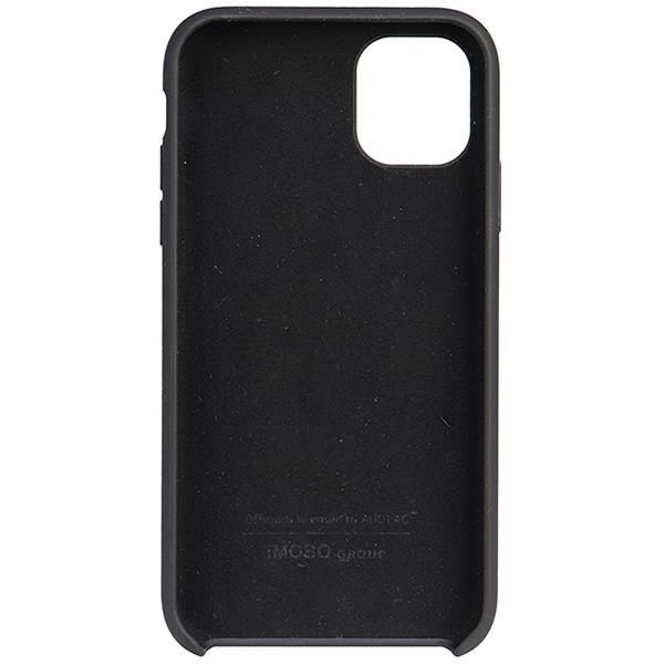 Back panel cover Audi Audi Silicone Case iPhone 12/12 Pro 6.1" black/black hardcase AU-LSRIP12P-Q3/D1-BK