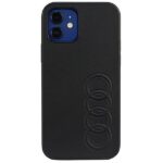 Aizmugurējais vāciņš Audi  Audi Synthetic Leather iPhone 11 Pro 5.8" black/black hardcase AU-TPUPPCIP11-TT/D1-BK