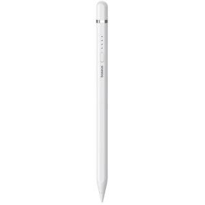 Stylus Baseus  Baseus Smooth Writing 2 stylus with active tip for iPad + USB-A - Lightning cable and replaceable tip - white 